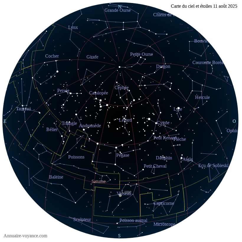 carte ciel 11-8-2025