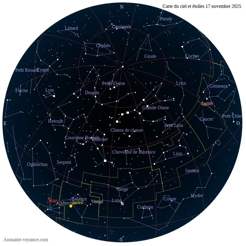 carte ciel 17-11-2025