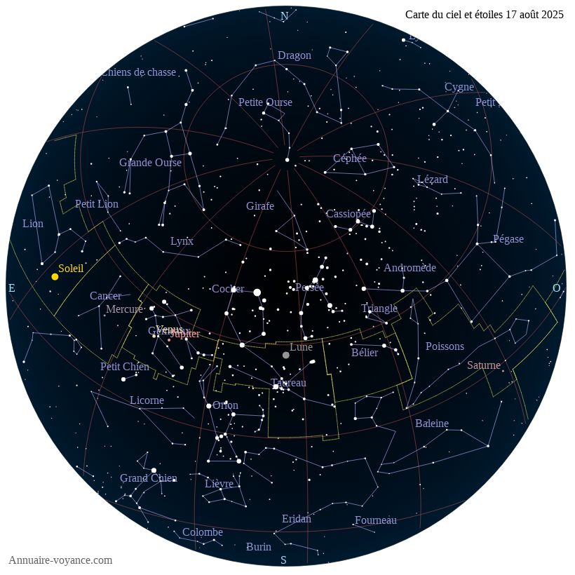 carte ciel 17-8-2025