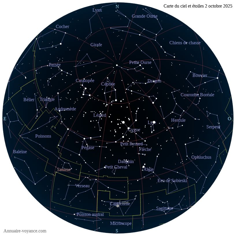 carte ciel 2-10-2025