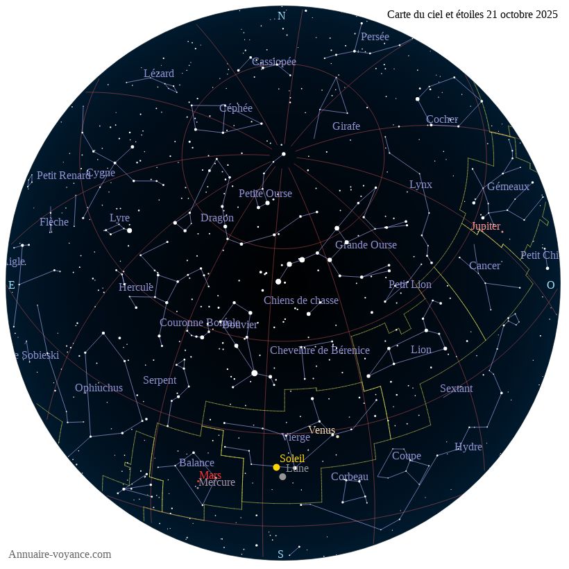 carte ciel 21-10-2025