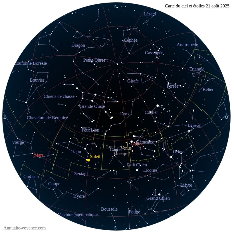 carte ciel 21-8-2025