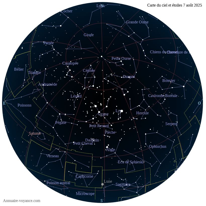 carte ciel 7-8-2025