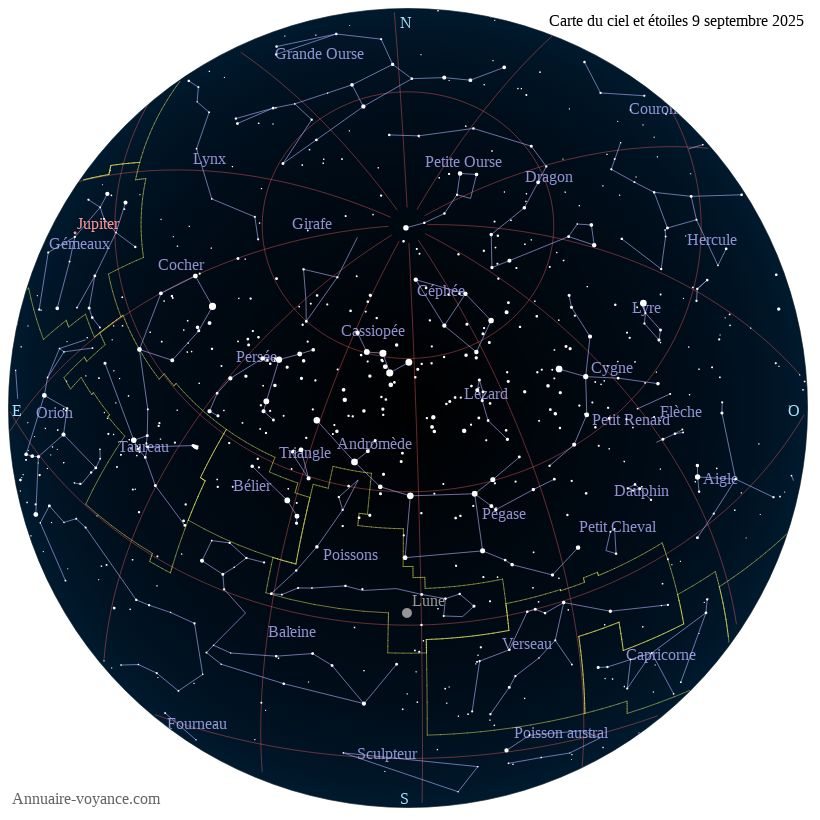 carte ciel 9-9-2025